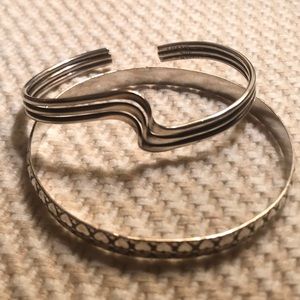 Sterling silver bracelets two!